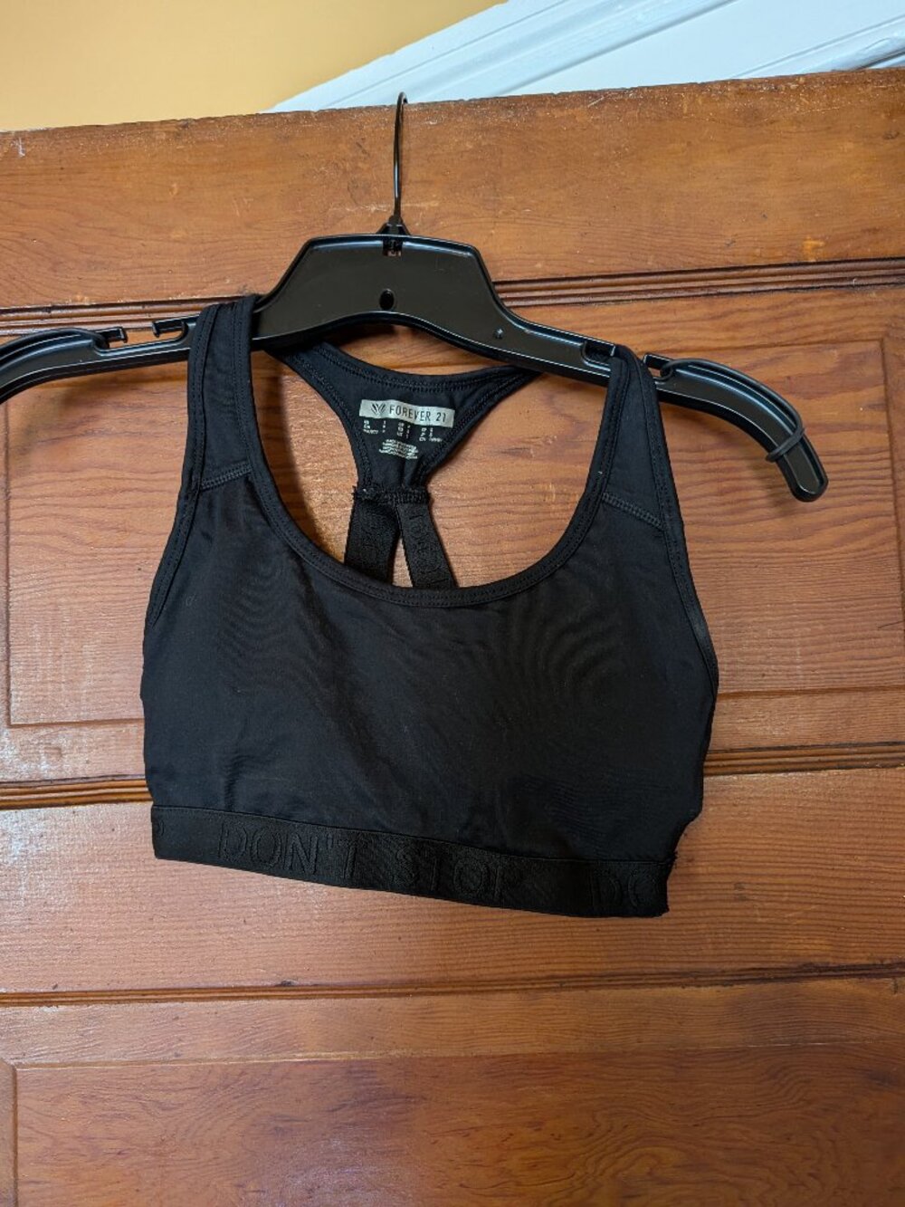 Forever 21 Sports Bra in Black